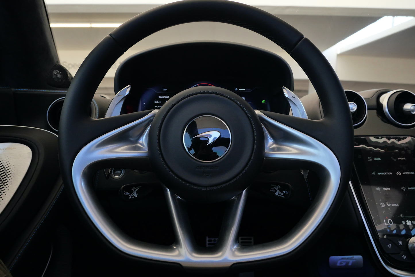 Blue Mclaren GT Coupe (Exotic Car Rentals In Los Angeles)