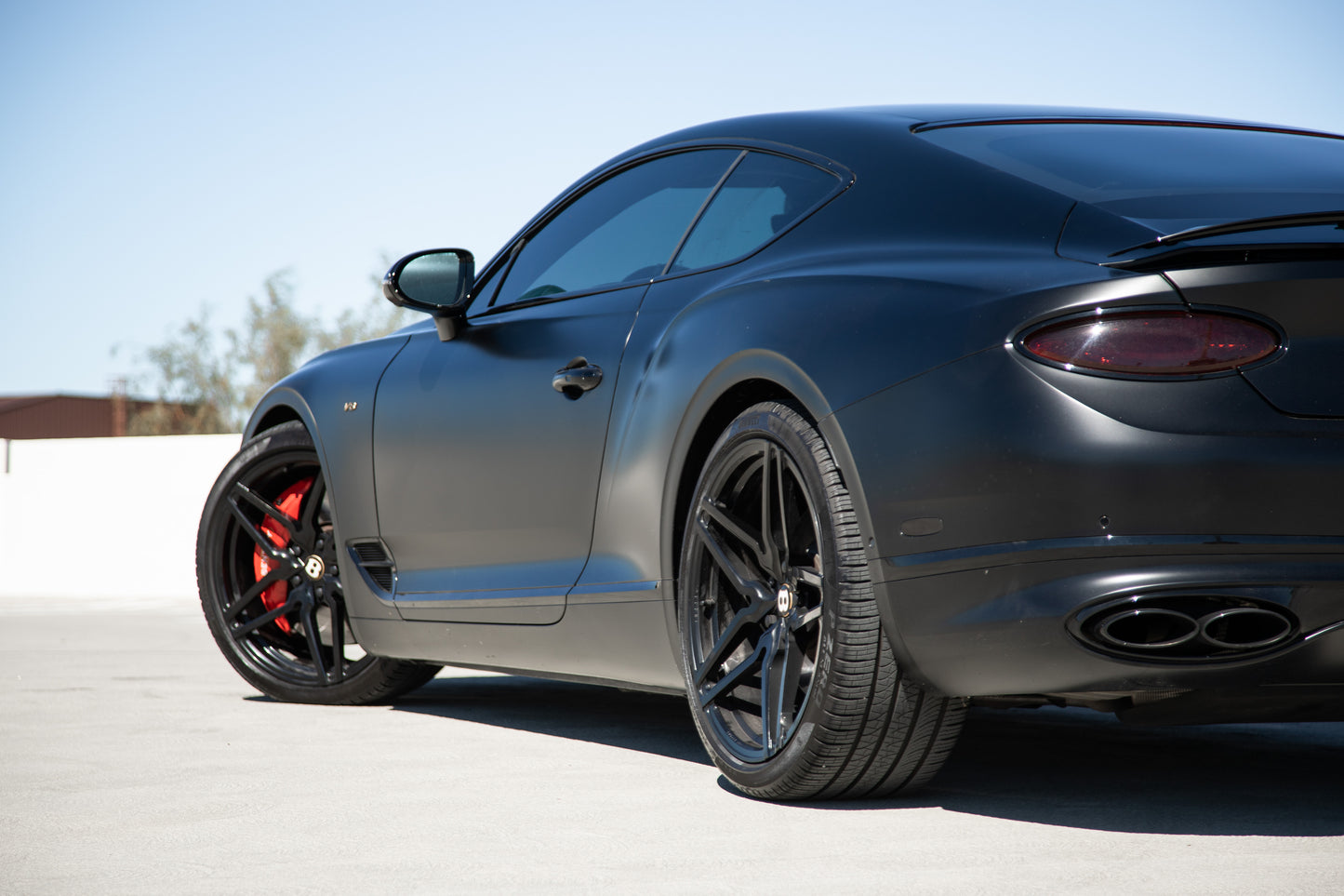 Black Bentley Continental (Exotic Car Rentals In Los Angeles)