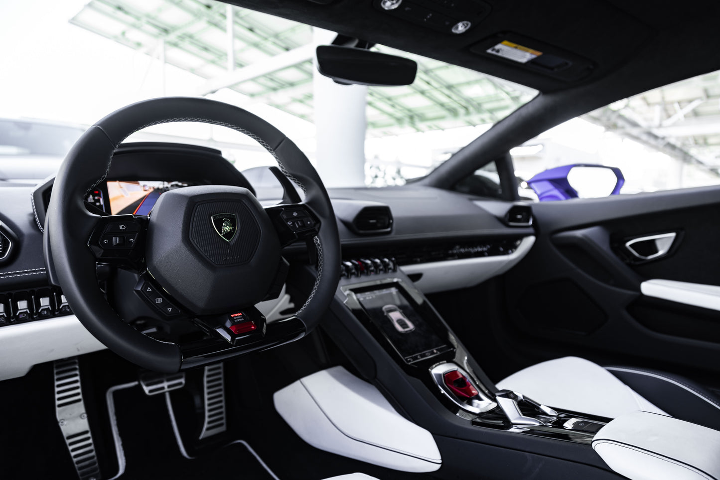 Purple Lamborghini Huracan Evo Coupe (Exotic Car Rentals In Los Angeles)