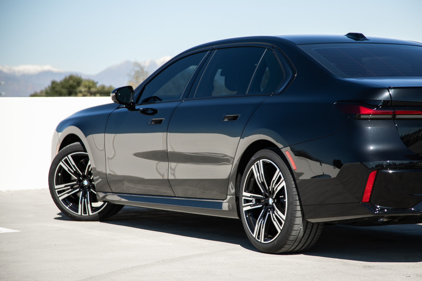 Black Bmw 740i (Exotic Car Rentals In Los Angeles)