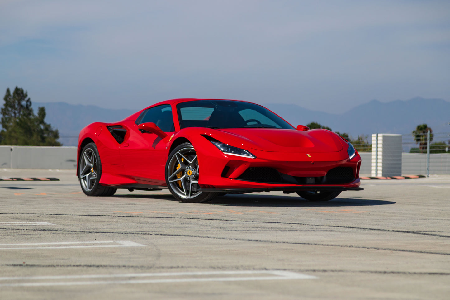 Red Ferrari F8 (Exotic Car Rentals In Los Angeles)