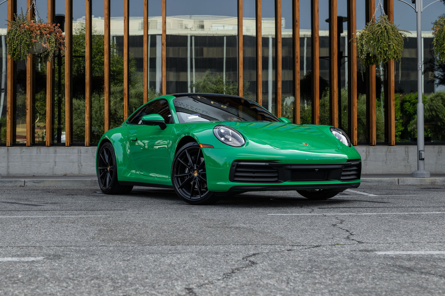 Porsche 911 Carrera Green (Exotic Car Rentals In Los Angeles)