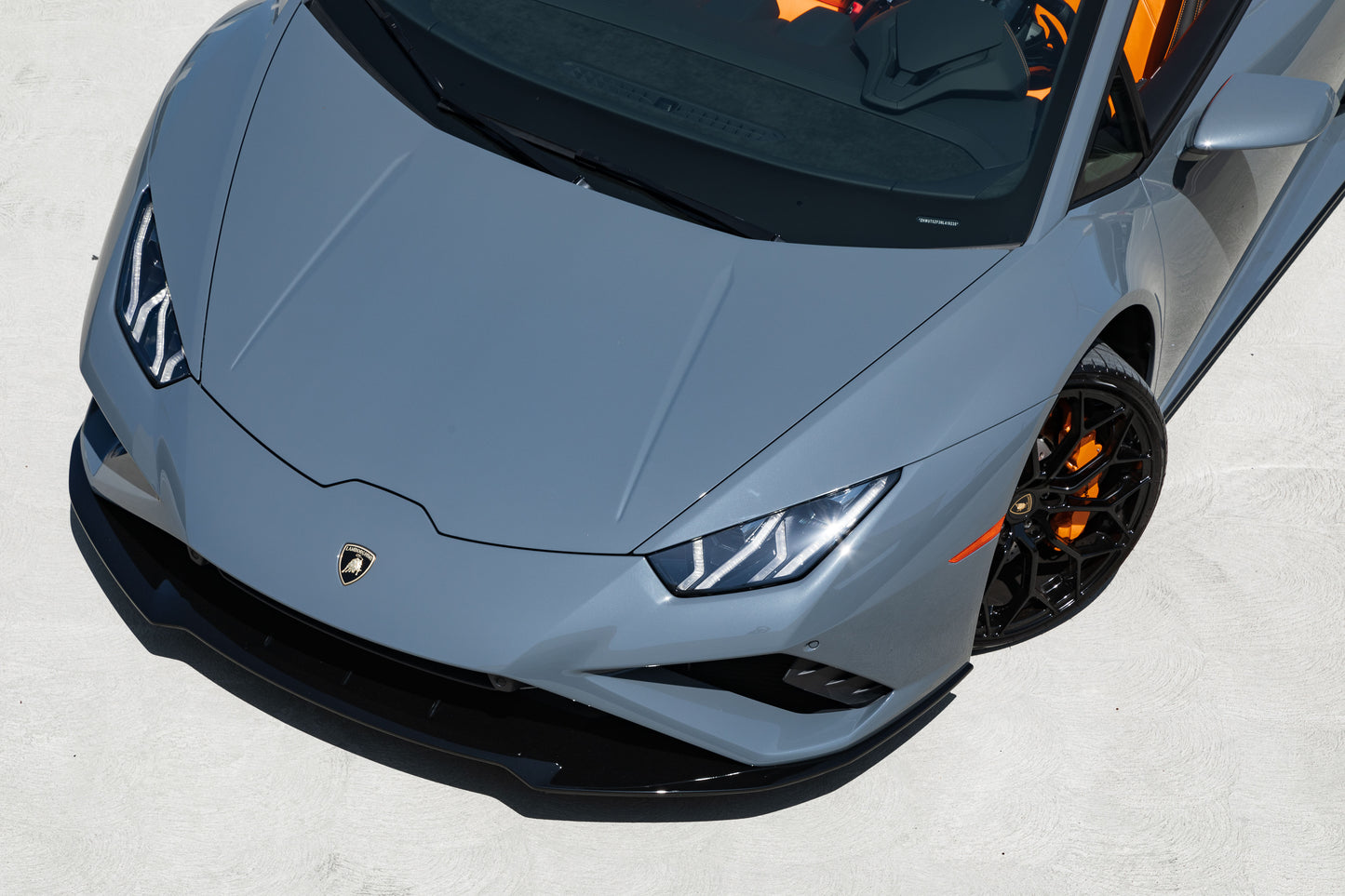 Grey Lamborghini Huracan Evo Spyder Nardo (Exotic Car Rentals In Los Angeles)