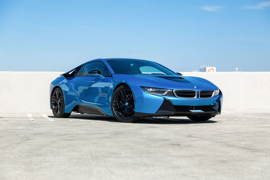 Blue Bmw i8 Coupe (Exotic Car Rentals In Los Angeles)