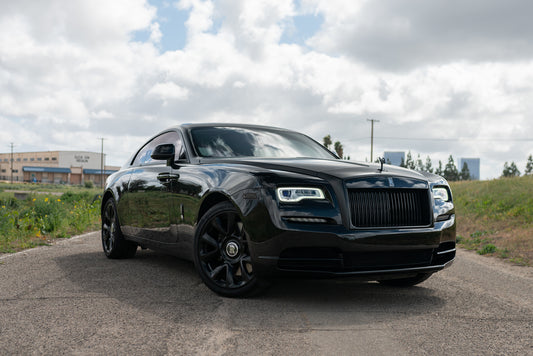 Black Rolls Royce Wraith (Exotic Car Rentals In Los Angeles)